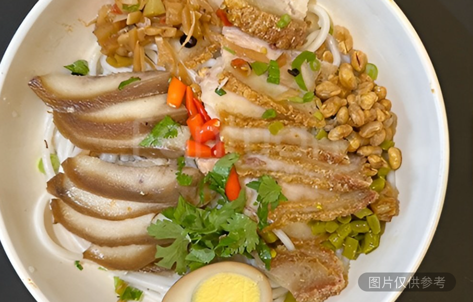 猪头肉双拼粉(猪头肉/锅烧)