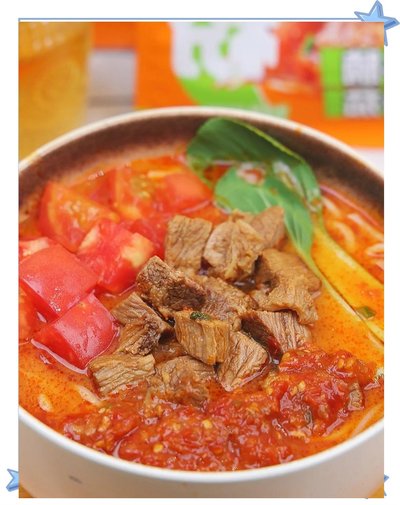 番茄牛肉粉