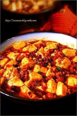 麻婆豆腐豬