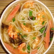 上海雪菜蝦仁麵