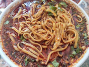 麻辣紅油牛肚麵