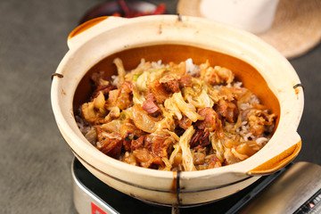 招牌燴飯（雞，蝦，叉燒，魚片）