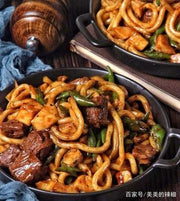 黑椒牛肉炒烏冬