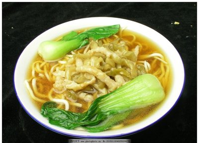 雪菜/榨菜肉絲湯粉/麵