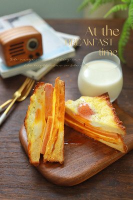 午餐肉蛋三文治