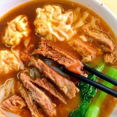 雲吞牛腩麵