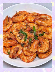 九屬塔香煎大蝦