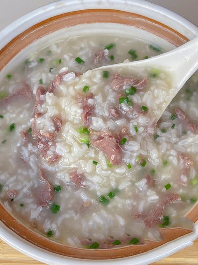 免治牛肉粥