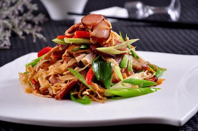 幹筍炒煙熏臘肉