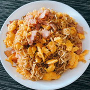 午餐肉炒出前一丁